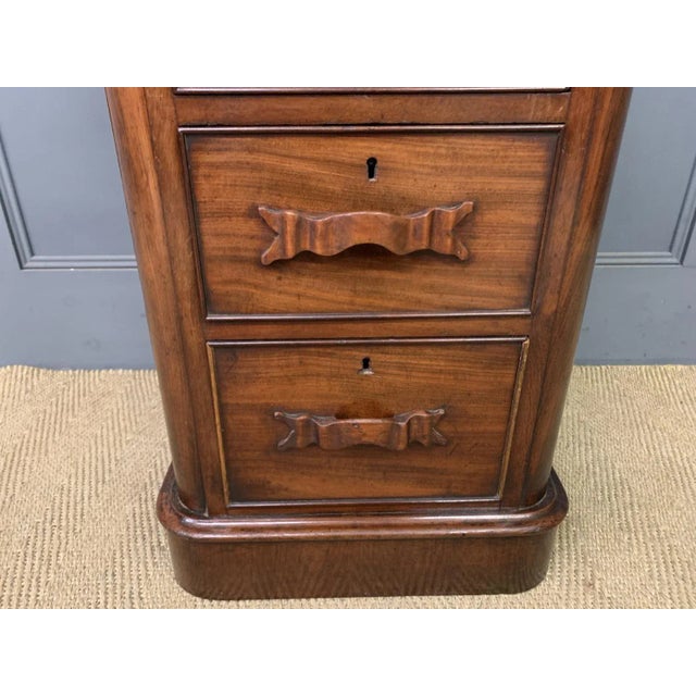 Wood Victorian Mahogany Bedside Chests, 1870, Set of 2 For Sale - Image 7 of 12