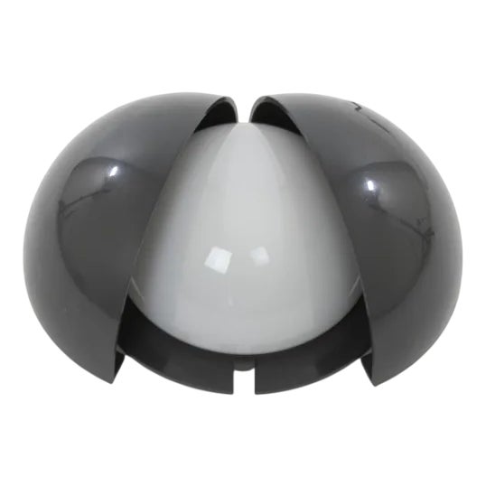 Gray Wall Lamp By G.p.a. Monti For Fontana Arte, 1970s