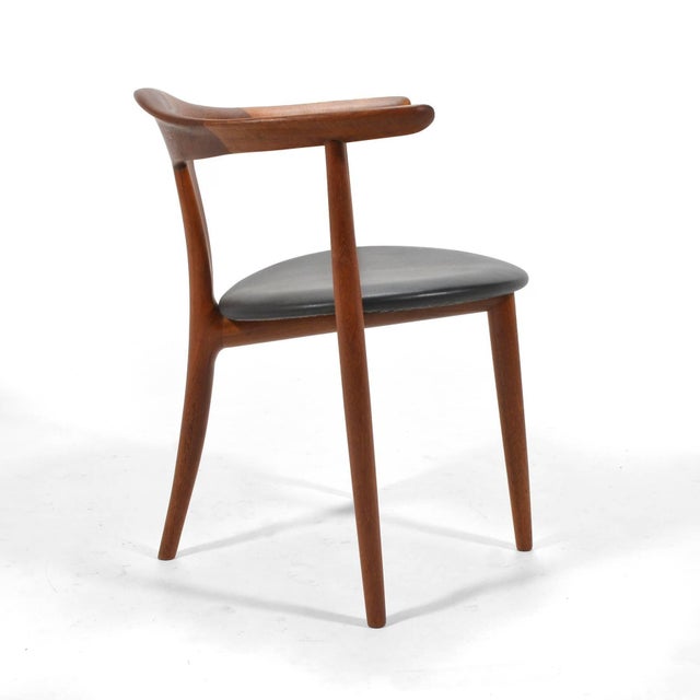 Wood Erik Andersen and Palle Pedersen Pair of Rare Arm Chairs For Sale - Image 7 of 10