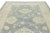 Early 21st Century Cool Coral Reef Gray Multicolor Handwoven Turkish Oushak Rug 7' X 10' For Sale - Image 5 of 7