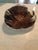 Metal Vintage Mid Century Murano Gold Bowl For Sale - Image 7 of 11