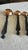 Rustic Cabin Core Copper Measuring Spoons W/ Hand Forged Handles Lodge Farmhouse Styles For Sale - Image 9 of 11