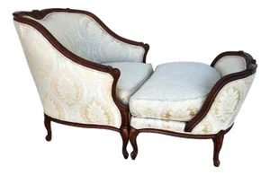 Henredon Louis XV Duchesse Brisée Lounge Chair French Bergère
