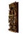 Chinese Antique Chinese Gilt-Wood High-Relief Carved Wall Panel For Sale - Image 3 of 11