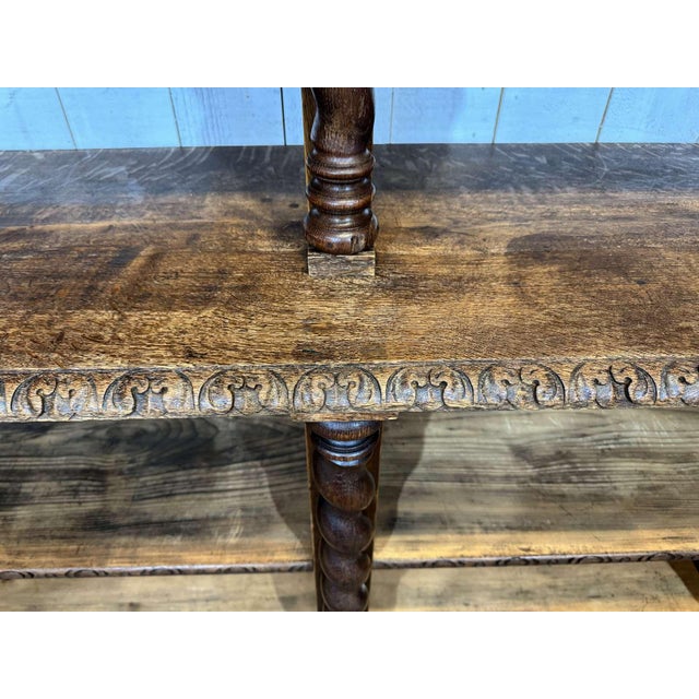 Early 20th Century Oak and Fir Wood-Paneled Bookcase For Sale - Image 17 of 18