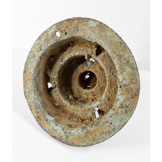 Verdigris 20th Century Verdigris Javan Borodubur Style Buddha Pagoda For Sale - Image 8 of 8