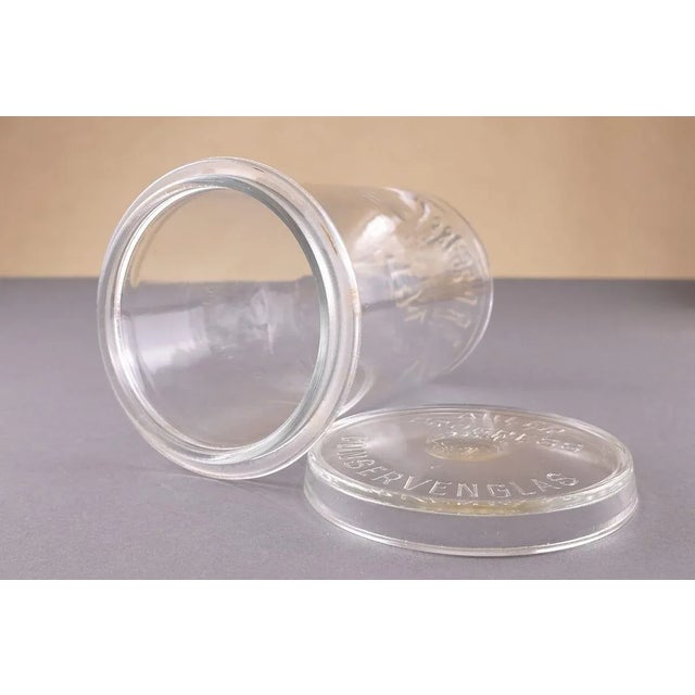 Contemporary Model Progress Storage Glasses from Glashüttenwerke Adlerhütten, 1936, Set of 2 For Sale - Image 3 of 14