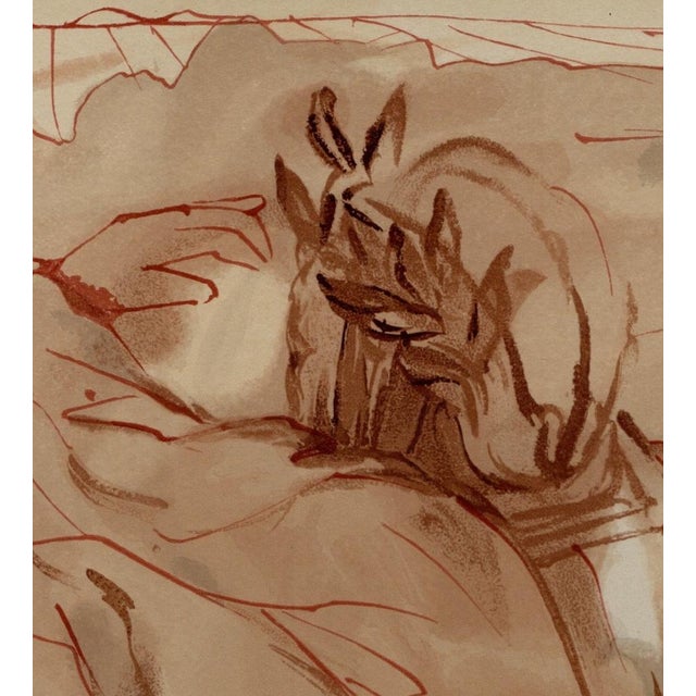 1960s Salvador Dali, Dante's Repentance, 1964, Woodcut For Sale - Image 5 of 9