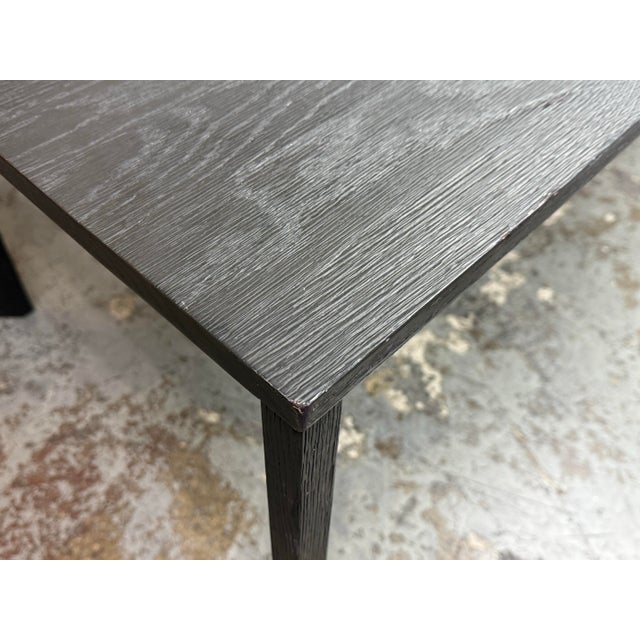 Wood Restoration Hardware Arles Dining Table For Sale - Image 7 of 12