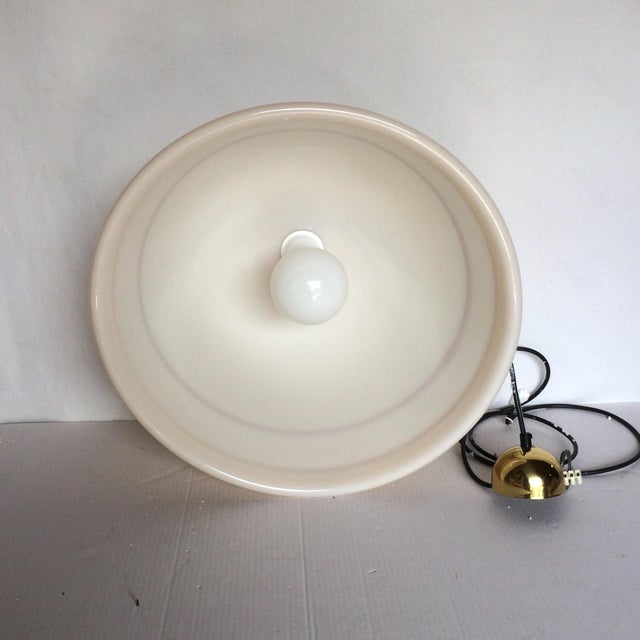 Red Vintage Murano Glass Suspension, 1980s For Sale - Image 8 of 10