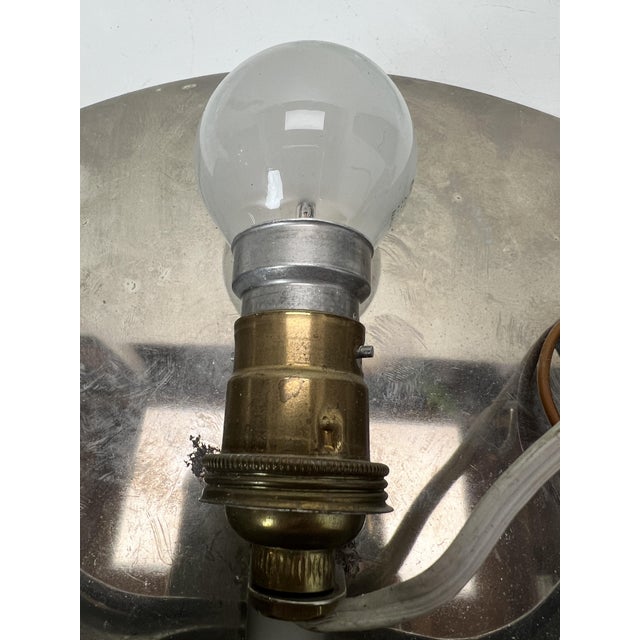 1920s Art Deco Shell Wall Lights, 1920s, Set of 2 For Sale - Image 5 of 18