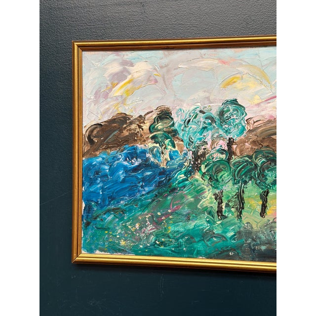 Norvy, Forest, 1994, Oil on Canvas, Framed For Sale - Image 15 of 18