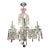 Vintage Baccarat Style Crystal Chandelier For Sale