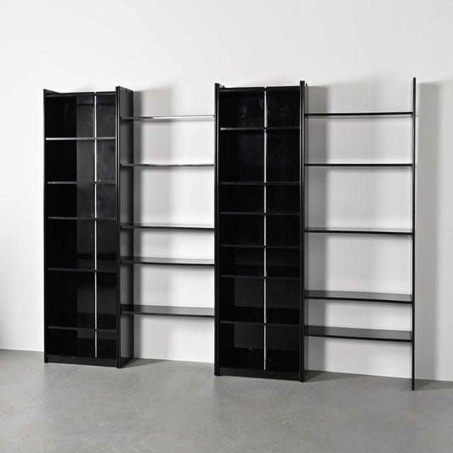 Modular bookcase designed by Kazuhide Takahama in the late 1960s and produced by Gavina in Italy. The system consists of...