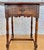 Antique Castilian Oak Side Table With One Carved Drawer, 1920s For Sale - Image 14 of 15