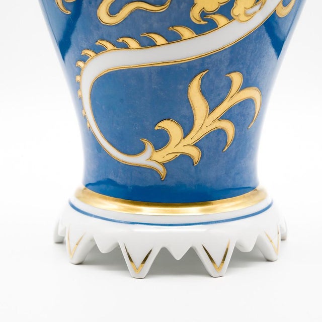 Ceramic Porcelain Dragon Vase by Heinz Schaubach for Schaubach Kunst, 1920s-1930s For Sale - Image 7 of 13