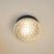 Circular Glass Wall Light attributed to Helena Tynell, 1970s For Sale - Image 11 of 15