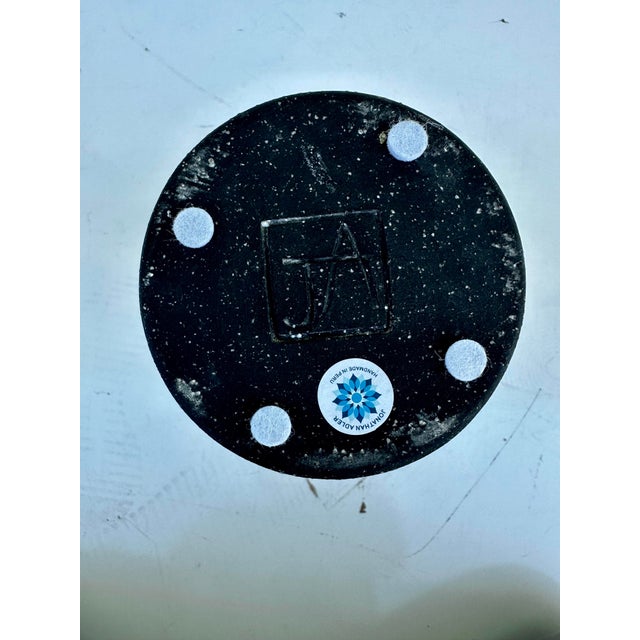 Jonathan Adler Adler Palm Springs Diamonds Stoneware Vase For Sale - Image 4 of 6