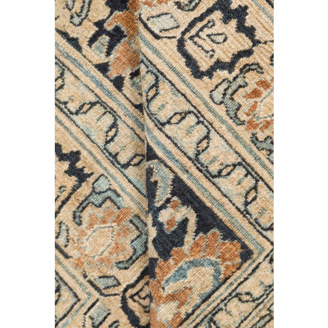 Antique rugs that were executed in the Meshad weaving center are considered the finest of the entire Khorassan province....