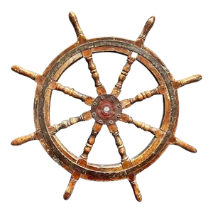 Vintage Ship's Wheel