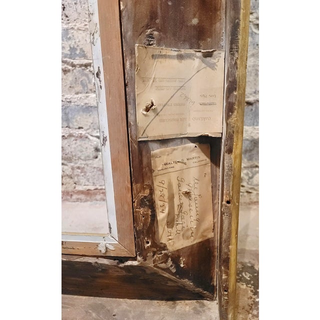 Gold 19th Century 50x44" Monumental Gilt-Wood Frame For Sale - Image 8 of 10