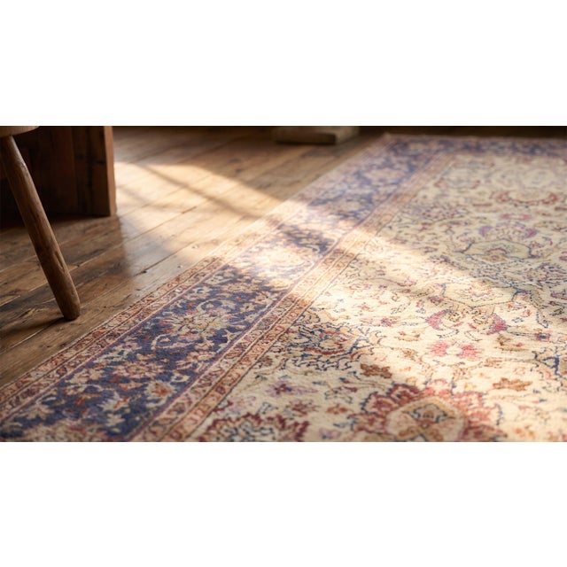 1930s Persian Tabriz Carpet ( 8'2" x 11'4" - 250 x 345 ) For Sale - Image 10 of 10
