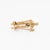 Gold Vintage 14k Gold Kinetic Figural Skier Charm for a Bracelet For Sale - Image 8 of 11