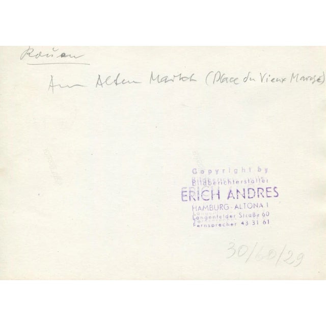 Erich Andres, Rouen, 1941, Photograph For Sale - Image 4 of 5