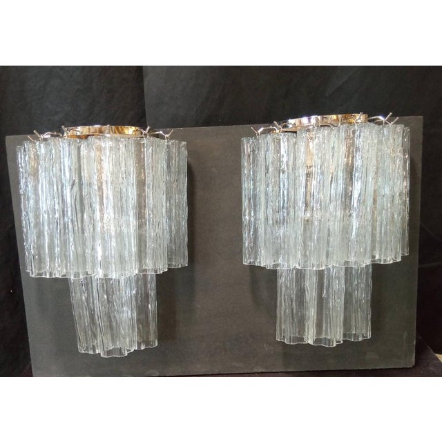 Vintage Wall Lights in Murano Glass, 1970s, Set of 3 For Sale - Image 18 of 18