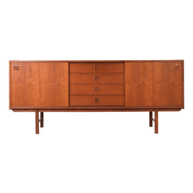 Mid-Century Modern Teak Sideboard by Klippan Korsør for Ikea, 1960s For Sale