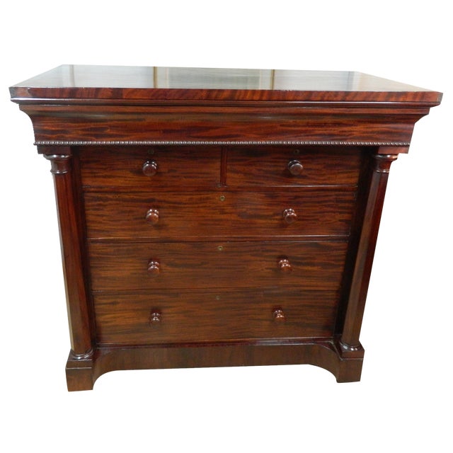 Mahogany Scotch Chest of Drawers, 1890s For Sale