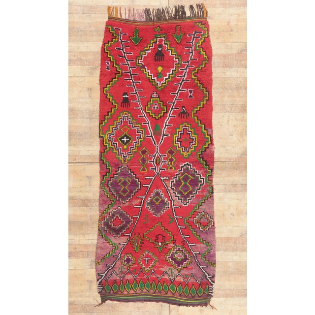 Vintage Talsint Moroccan Rug, 04'06 X 10'11 For Sale - Image 10 of 10
