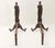 American 19th Century Lady Liberty Cast Iron Fireplace Andirons- a Pair For Sale - Image 3 of 9