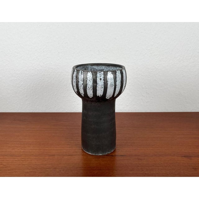 Mid-Century East German GDR Studio Pottery Vase by Erhard Goschala, 1960s For Sale - Image 15 of 15