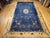 Blue Vintage Chinese Art Deco Oversize Rug, Wool Pile, Pagoda Design, 12' X 20' For Sale - Image 8 of 16