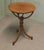 Cherry Wood Tilt-Top Table with Floor Globe Base For Sale - Image 4 of 6