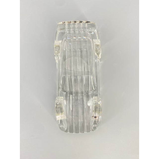 Glass Glass Table Model of a Porsche 911 Sc / 959 Tribute from Riedel For Sale - Image 7 of 18