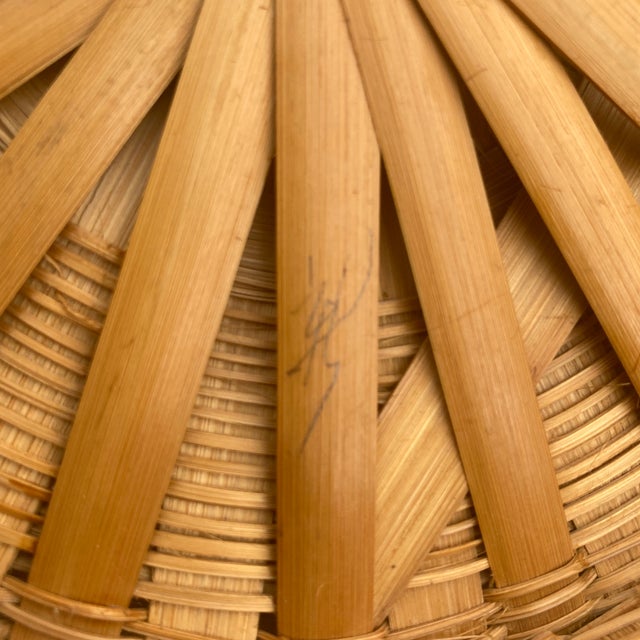 Add rich organic texture, warmth, and history to your space with this authentic mid-century Chinese wedding basket....