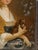 Early 18th-Century Italian Venetian Portrait Painting on Glass For Sale - Image 9 of 14