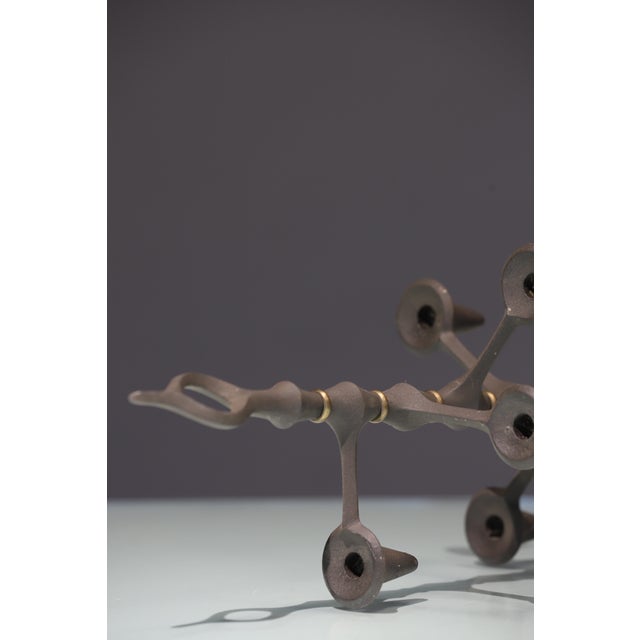 Jens Quistgaard Dansk Candleholder by Jens Quistgaard For Sale - Image 4 of 18