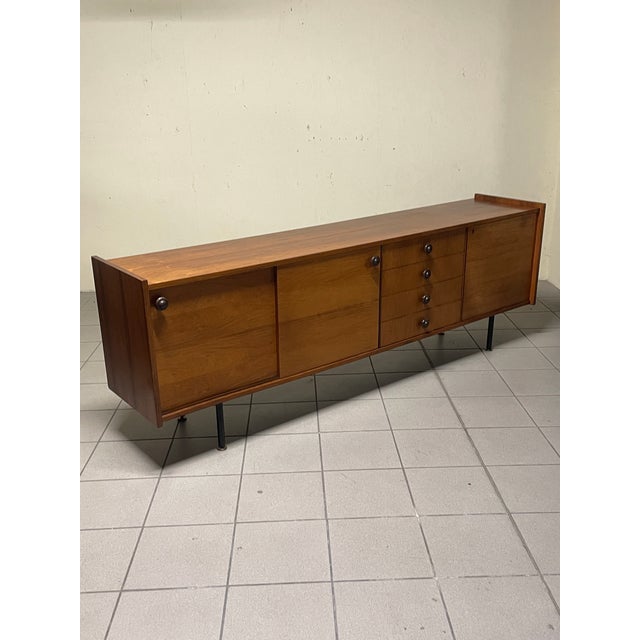 Modernist Teak Wood Sideboard, 1960s For Sale - Image 11 of 18