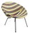 Mid-Century Childrens Acapulco Armchair, 1950s For Sale