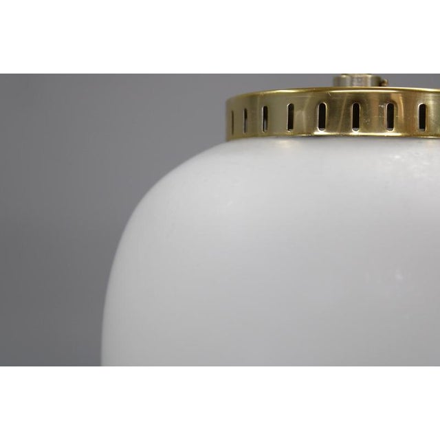 Silver Glass Pendants, Czechoslovakia, 1970s, Set of 2 For Sale - Image 8 of 11