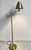 Mid-Century Modern Ralph Lauren Adjustable Pharmacy Floor Lamp in Satin Gold Brass W/ Metal Shade For Sale - Image 3 of 6