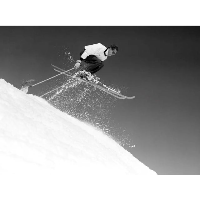 H. Armstrong Roberts, Ski Jump, 1956, Silver Gelatin Fibre Print For Sale