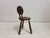 Wood French Carved Oak Chair in the style of Charles Dudouyt, 1950s For Sale - Image 7 of 15
