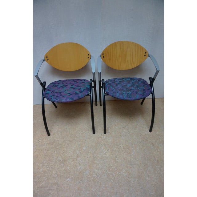 Dutch Vepa Alpine Stackable Armchairs, 1980s, Set of 6 For Sale - Image 13 of 18