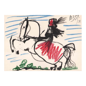 1961 Pablo Picasso Toros Y Toreros 12 Dated 10/3/59