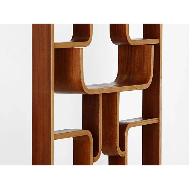 Mid-Century Divider by Ludvik Volak from Drevopodnik Holesov, 1960s For Sale - Image 4 of 10