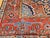 Persian 19th Century Persian Heriz Serapi Rug, Hand-Knotted Wool, Allover Geometric Pattern, Blue & Red, 8x11 For Sale - Image 3 of 18